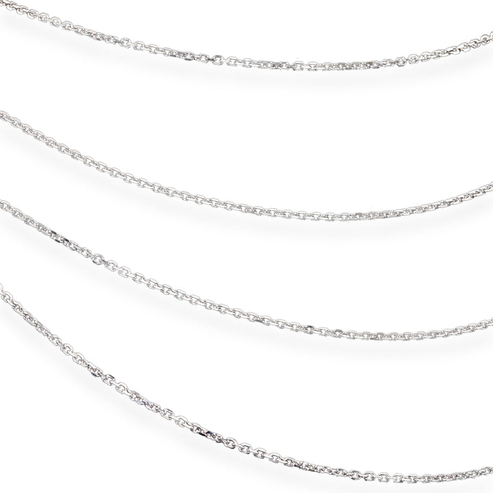 925 Sterling Silver Diamond-Cut Cable Chain - LIVE SILVER PRICE