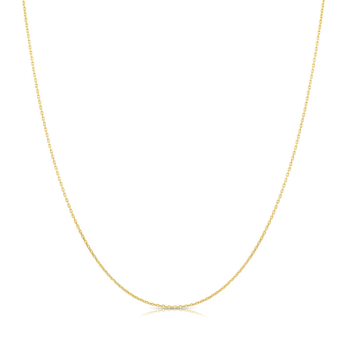14K Gold Cable Chain, 1.50mm
