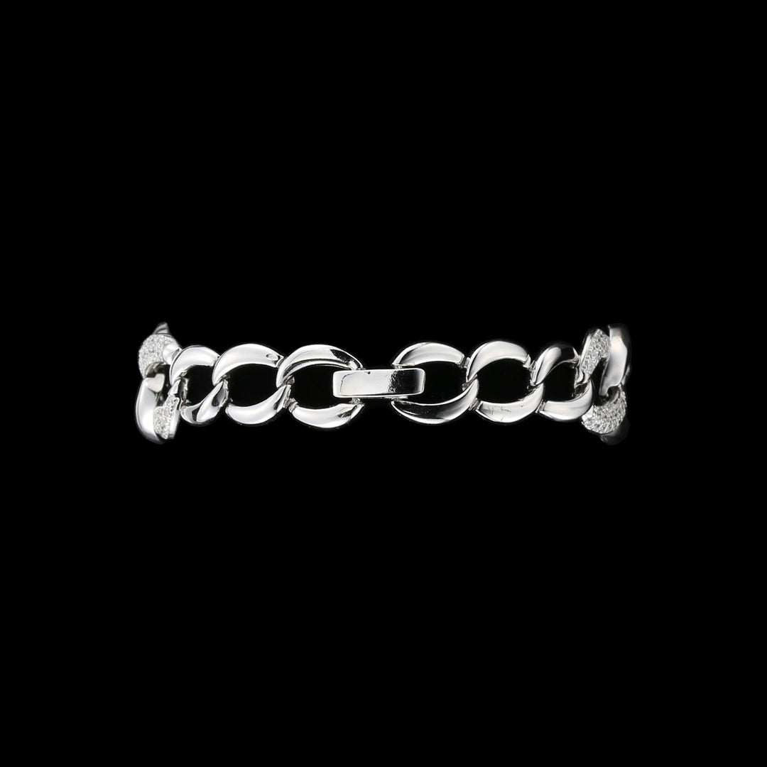 Sterling Silver and Cubic Zirconia Bracelet - OMIT - Duplicate