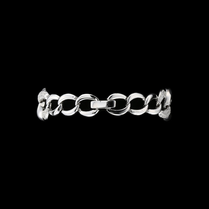 Sterling Silver and Cubic Zirconia Bracelet - OMIT - Duplicate