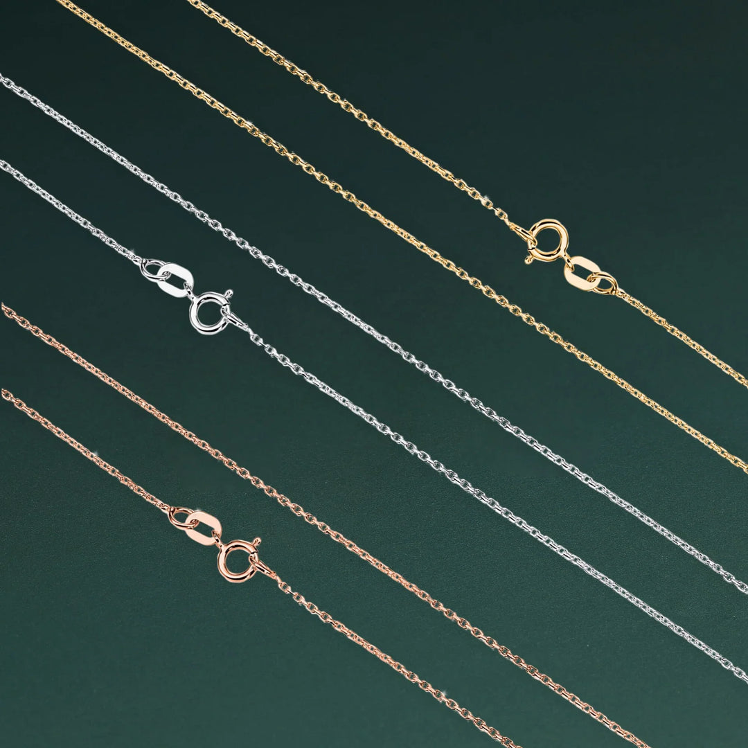 925 Sterling Silver Cable Chain - 1.00MM - 18"