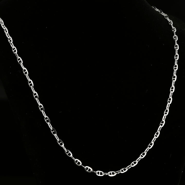 925 Brillucci Chain - Made in Italy - Rhodium Plated Sterling Silver - LIVE SILVER PRICE
