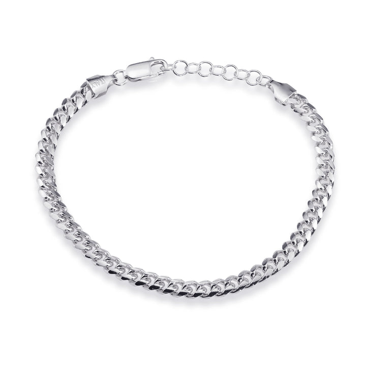 925 Sterling Silver Cuban Chain & Bracelet