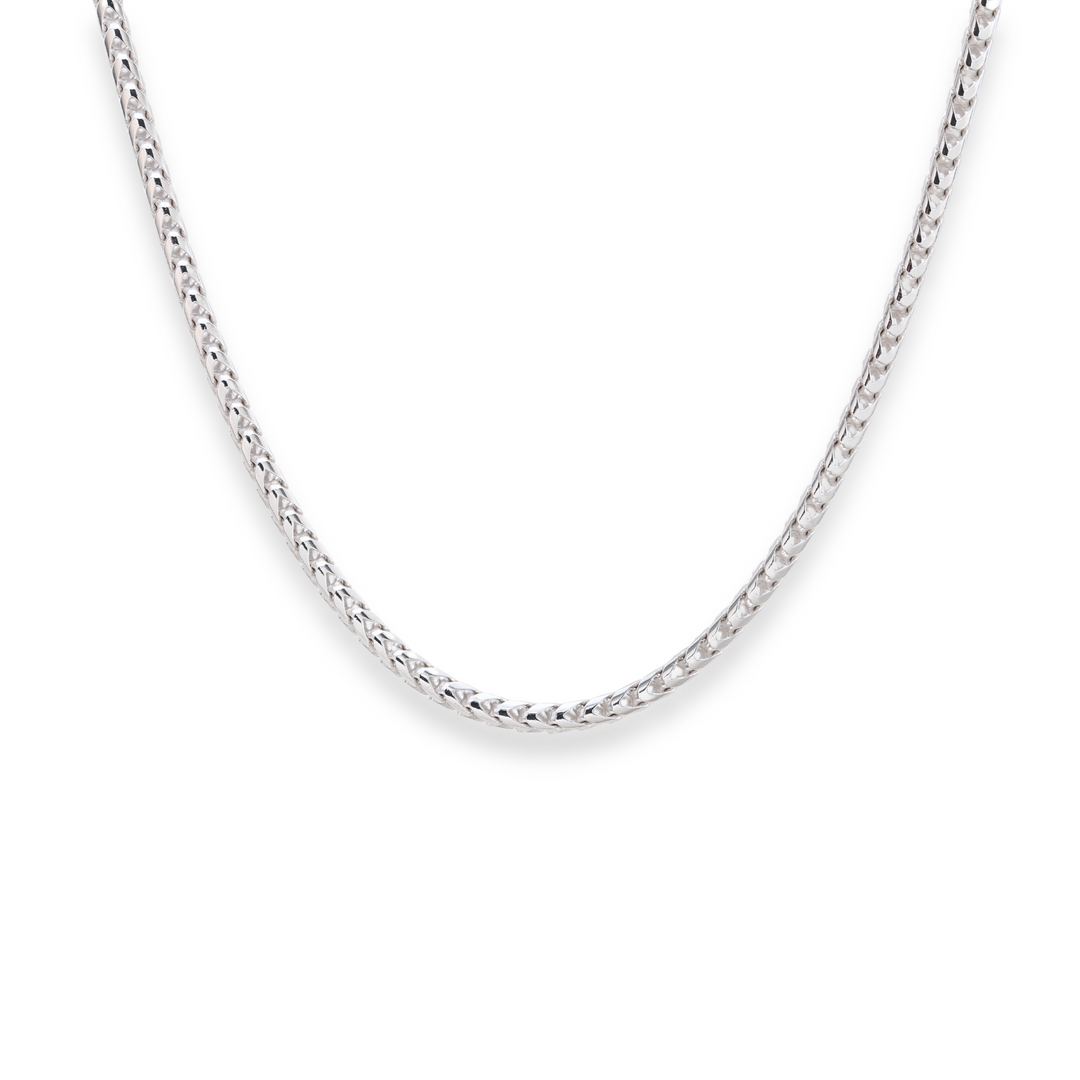 925 Sterling Silver Franco Chain