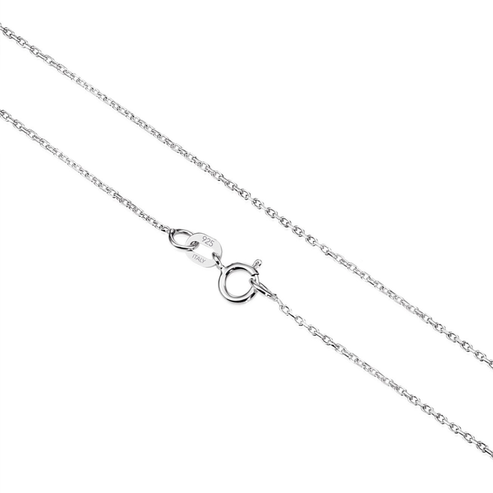 925 Sterling Silver Diamond-Cut Cable Chain - LIVE SILVER PRICE