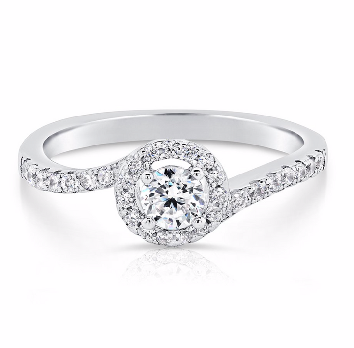 Sterling Silver Cubic Zirconia Birthstone Ring NYR14150